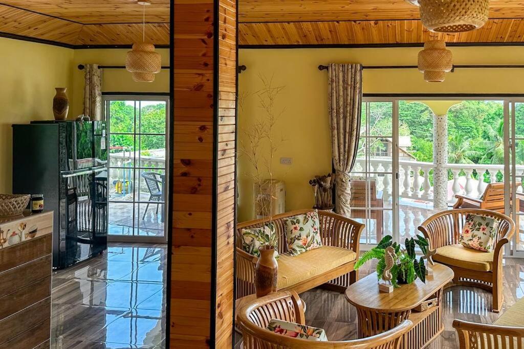 La Villa Hortensia 3 - 8 Personnes La Digue Eksteriør billede